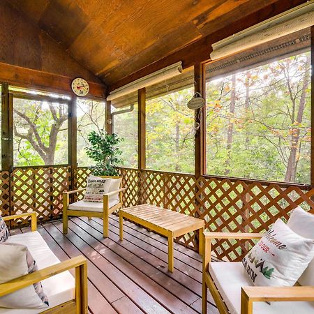 Pet-Friendly Sevierville Rental With Private Hot Tub Exterior foto